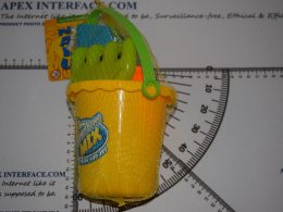 Children's Beach Crab Bucket & Sand Digging Set