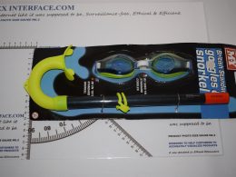 Childrens Goggles & Snorkel Beach Set