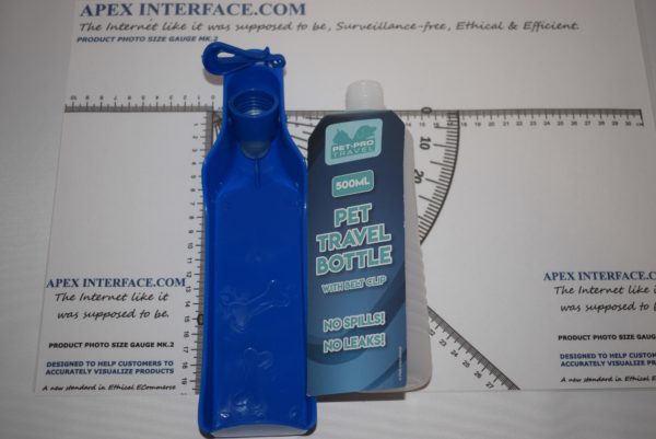 Dog Walking Water Bottle and Tray