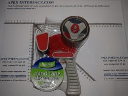 Hand held Tape Dispenser Applicator Tool Machine