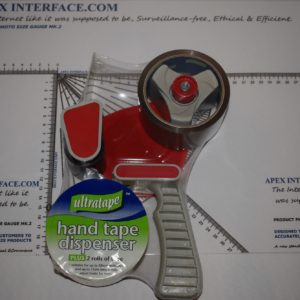 Hand held Tape Dispenser Applicator Tool Machine