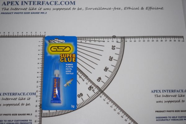 Super Glue - 3g Cyanoacrylate in Metal Tube, Plastic