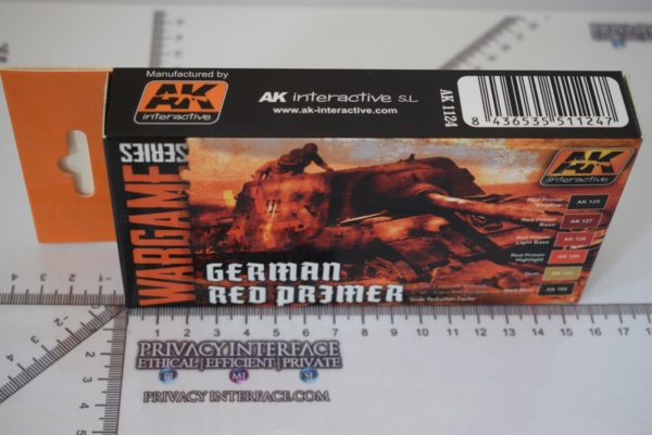 AK Interactive - Acrylic Paint Modulation Set - German Red Primer