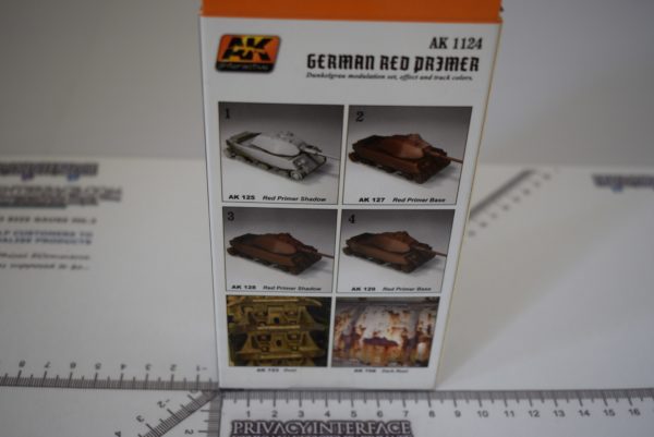 German Red Primer Model Making Paint