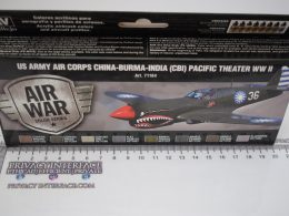 Vallejo Acrylic Paint Set - Air War Colour Series - US Army Air Corps WWII
