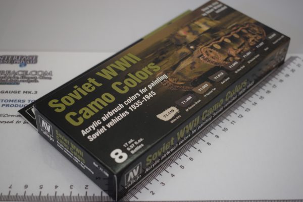 Vallejo Acrylic - Soviet WW2 Camouflage Colours - Paint Set + Adam Wilder Tutorial