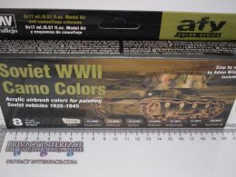 Vallejo Acrylic - Soviet WW2 Camouflage Colours Set