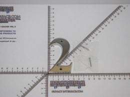 Metal Door Numbering & Lettering - Chrome Number 2