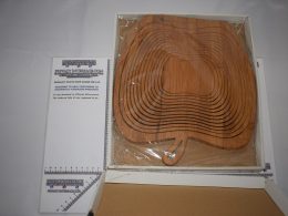 Decorative Folding Bamboo Fruit Basket 'Klappkorb'