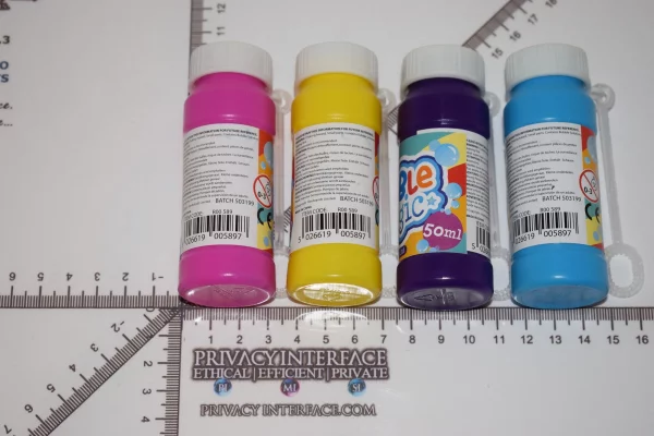 Bubble magic - Bubble Blowing Liquid x4