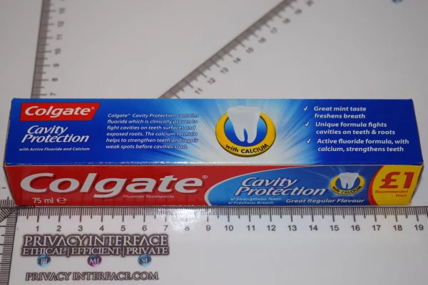 Colgate-Palmolive Cavity Protection Flouride Toothpaste