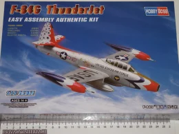 F-84 ThunderJet US Cold War Fighter 1 72