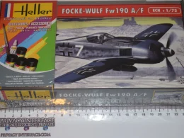Heller Gift Set Focke Wulf 1 72 scale model Fighter