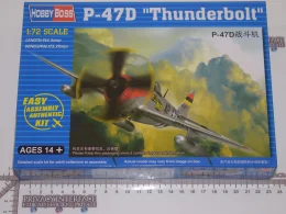 HobbyBoss P-47D Thunderbolt 1 72 WW2 Fighter model
