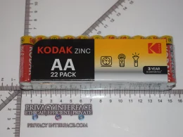 Kodak Zinc AA Batteries x 22