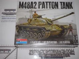 M48 Patton 1 35 Model Kit Revell Monogram