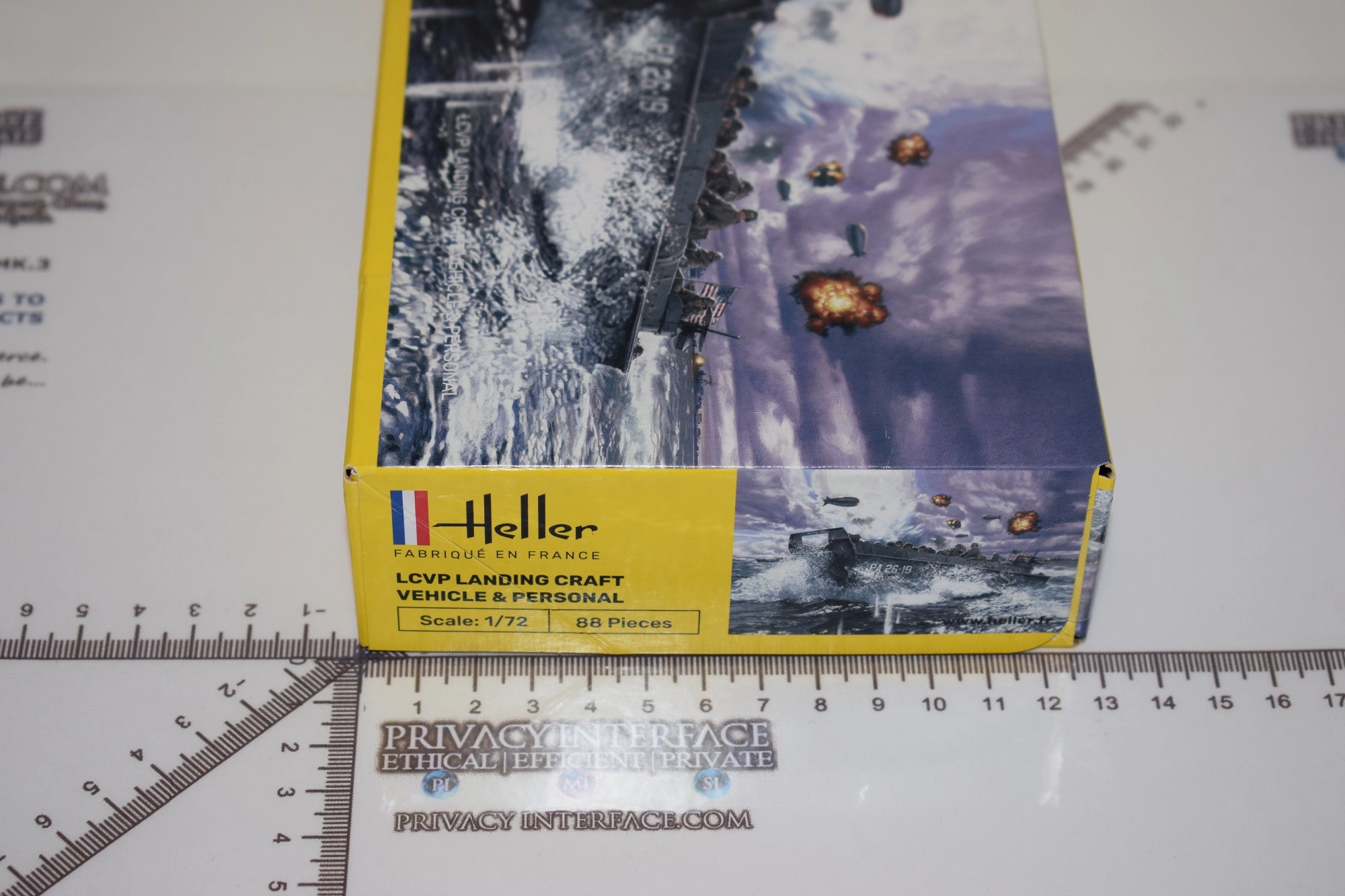 Model kit with Paints and Glue included LCVP