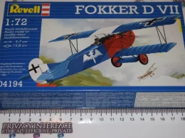 Revell Fokker D Biplane Model Kit