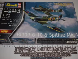 Revell Spitfire Mk 5 BF109 G 10 Combat Set