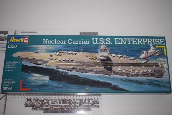Revell USS Enterprise Model Kit 1 720