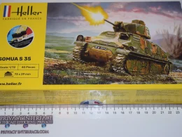 Somua S 35 Early WW2 French Infantry Tank Model Kit Gift Set Heller
