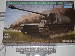 Sturer Emil German Tank Destroyer Model Kit Trumpeter