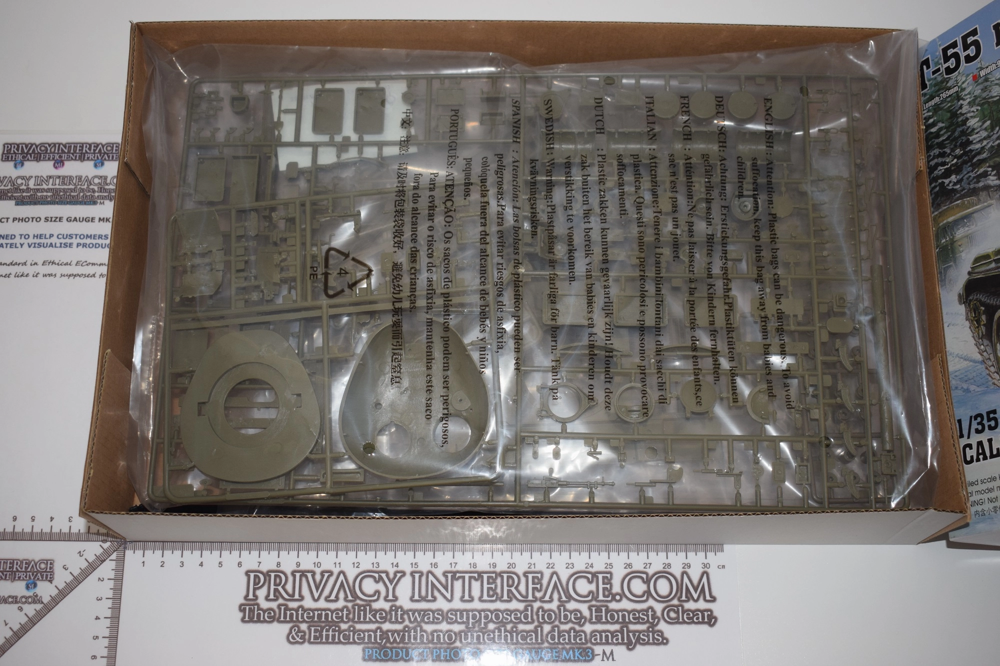 Trumpeter T55 model 1958 tank with BTU 55 Bulldozer in box preview review