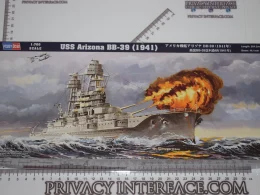 USS Arizona ship model buy online