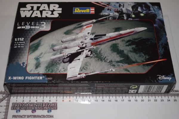 X-Wing Fighter Model Detailed