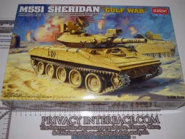 Academy M551 Sheridan Light Tank Model Kit