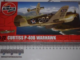 Airfix Curtiss P40B Warhawk 1 72 Model kit