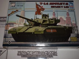 T14 Armata Russian MBT 1 35 Model Kit Panda