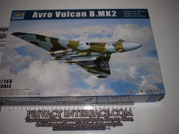 Avro Vulcan Bomber scale model 1 to 144