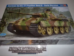 German Panther Tank Model Kit