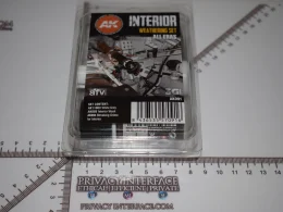 AK Tank model Interior Weathering