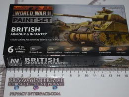 British WW2 Armour and Infantry