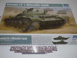IT 1 Missile Tank Model Trumpeter