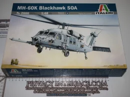 Italeri MH 60K Blackhawk SOA 1 48