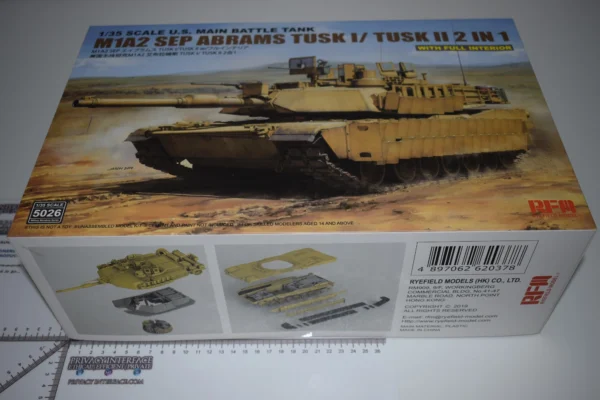 Rye Field Model M1A2 SEP Abrams Tusk II privacy interface