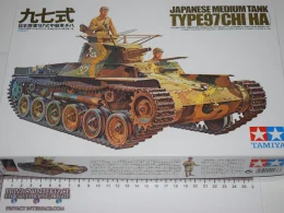 Tamiya Chi Ha Japanese Tank model kit