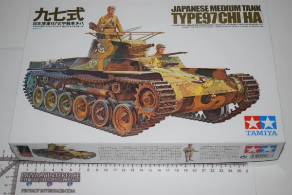 Tamiya Chi Ha Japanese Tank model kit