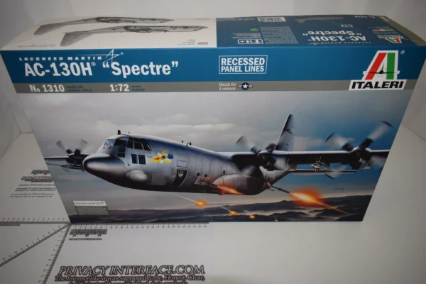 AC 130 Spectre Gunship Italeri 1 72 Model Kit