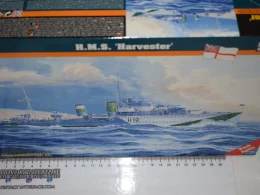 MisterCraft - HMS Harvester Ship Model kit 1:500