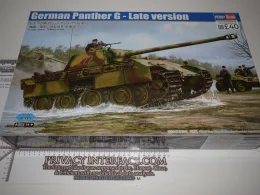 Hobbyboss German Panther G Late Version 1 35