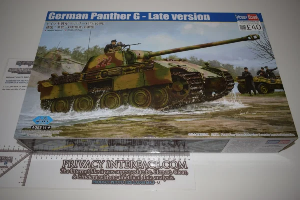 Hobbyboss German Panther G Late Version 1 35