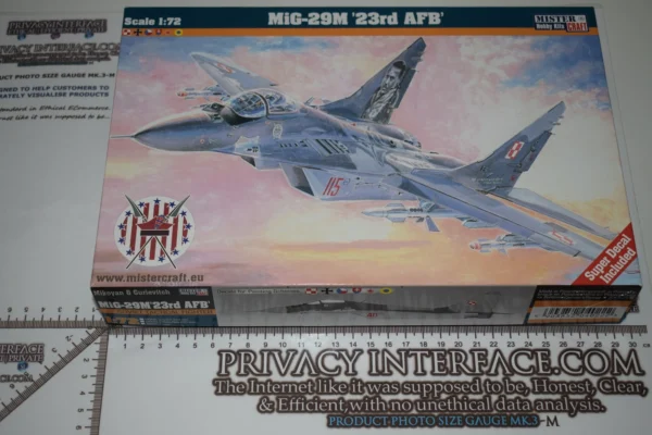 Mig 29a MisterCraft Model kit
