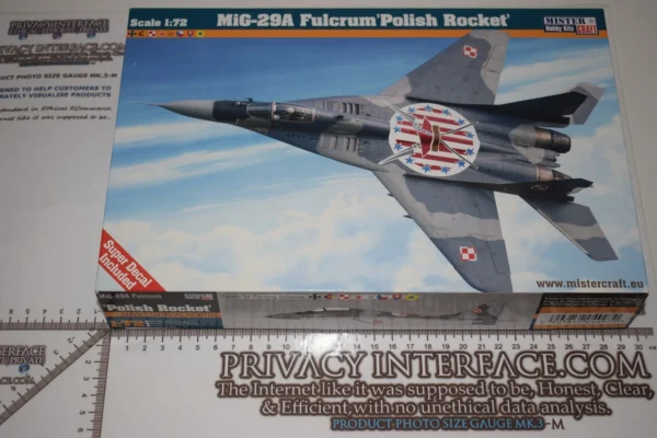 Mig 29a Polish Rocket model kit 1 72