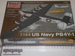 PB4Y model kit 1 144 scale