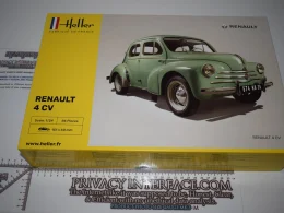 Heller Renault 4 CV Model kit 1 24