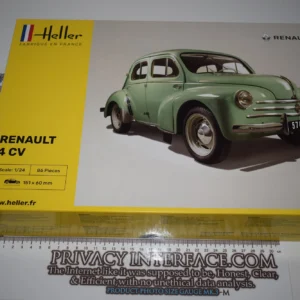 Heller Renault 4 CV Model kit 1 24
